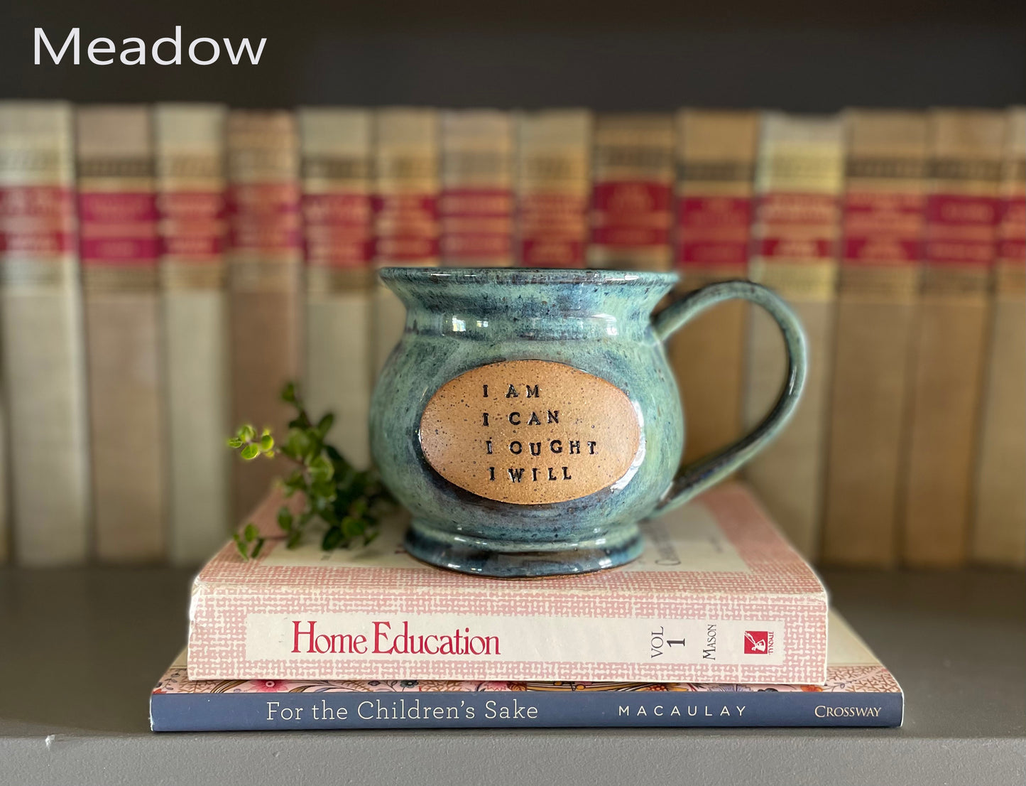 MEADOW (~10-13oz size will vary due to the mug's handcrafted design)