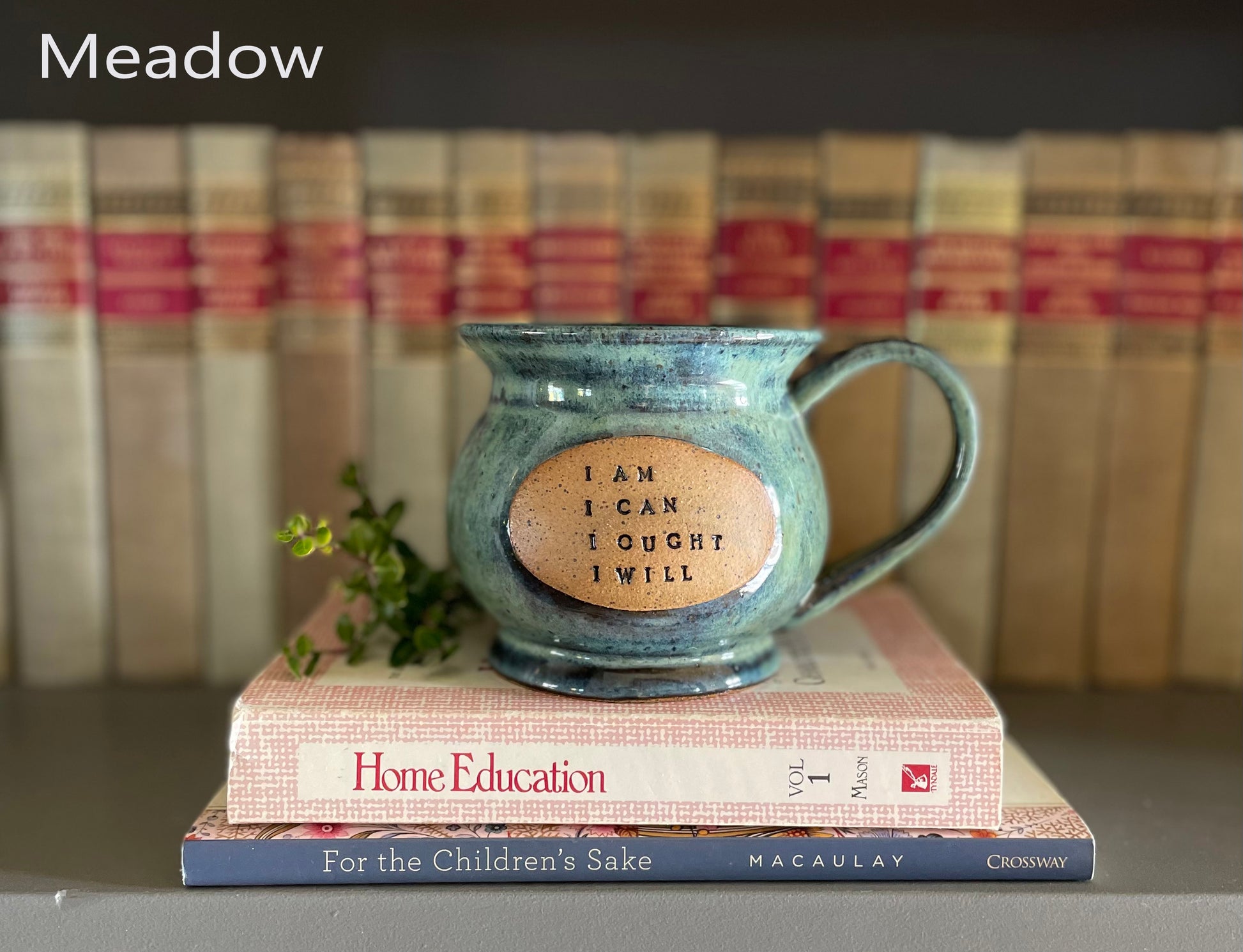 MEADOW (~10-13oz size will vary due to the mug's handcrafted design)